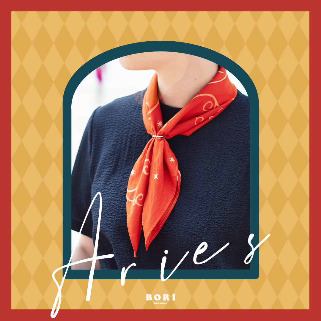 Bori Vintage Bandana vol.5 星座系列 - 白羊座