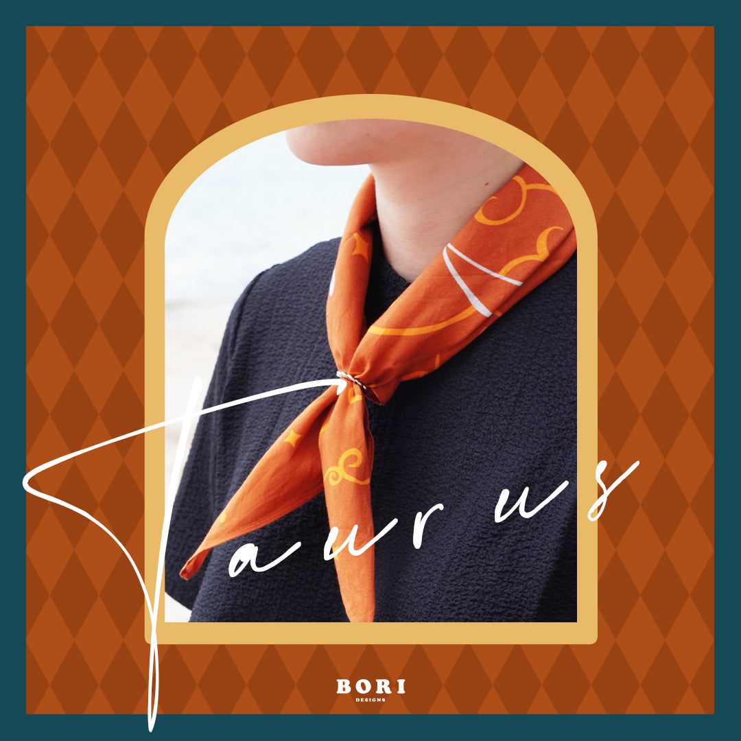 Bori Vintage Bandana vol.5.1 星座系列 - 金牛座