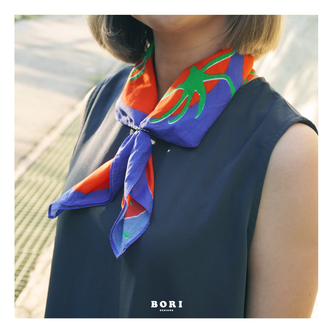 Bori Vintage Bandana vol.7 - Blue