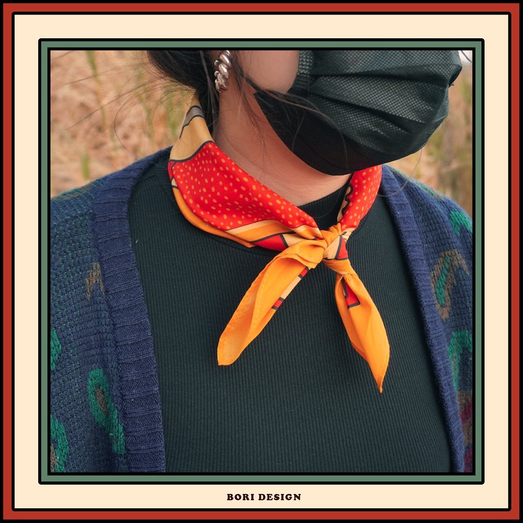 Bori Vintage Bandana vol.6.1 星座系列 - 天秤座