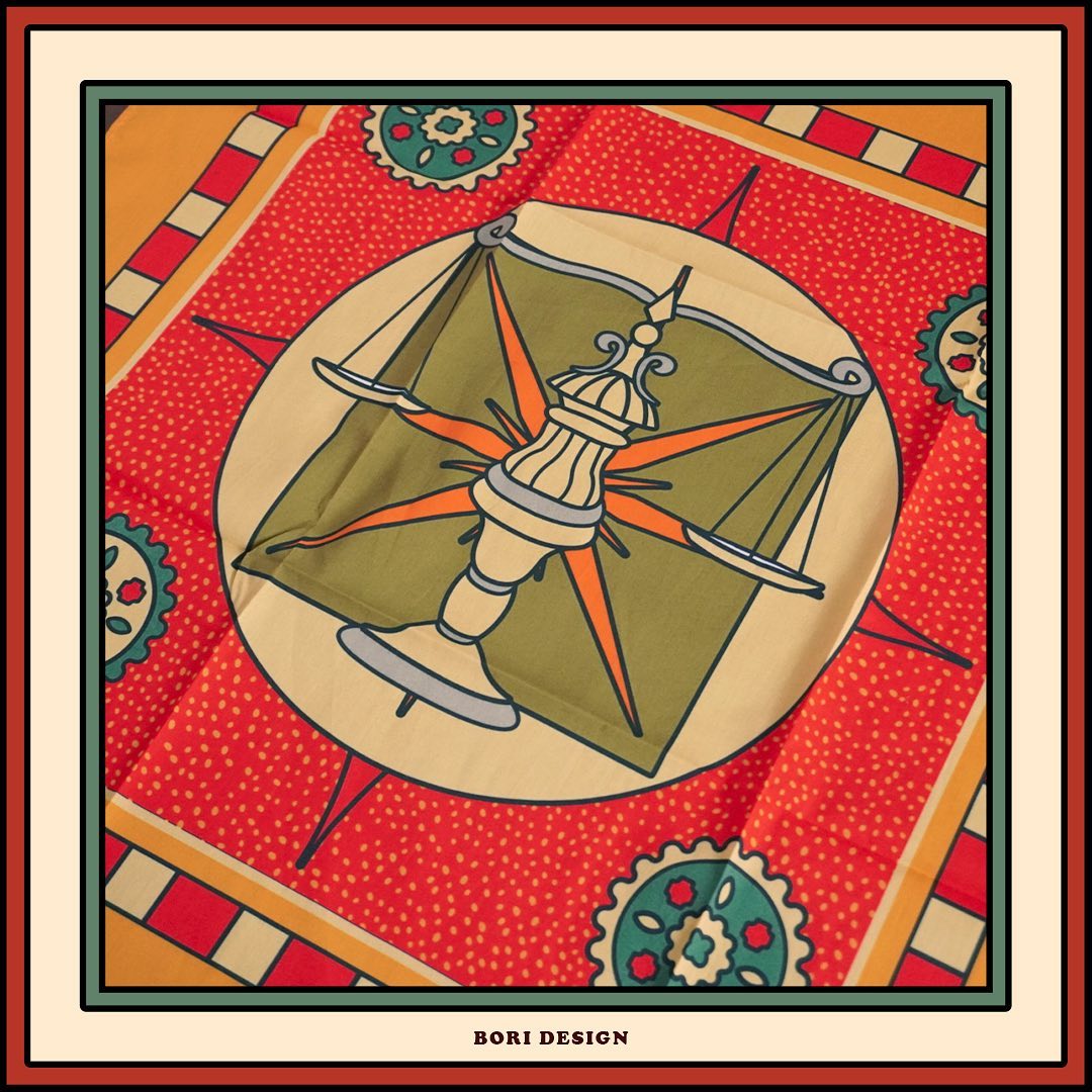 Bori Vintage Bandana vol.6.1 星座系列 - 天秤座