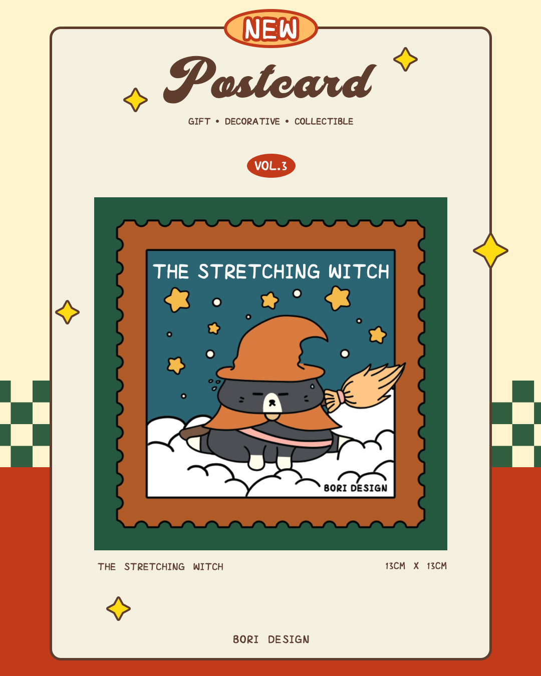 ✿︎ Bori Design Postcard vol.3 ✿︎