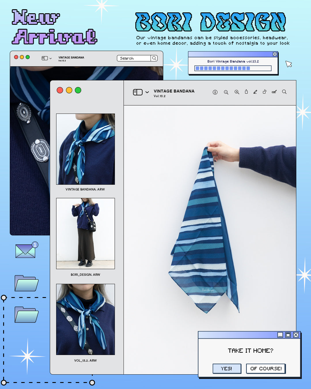 Bori Vintage Bandana vol.13.2