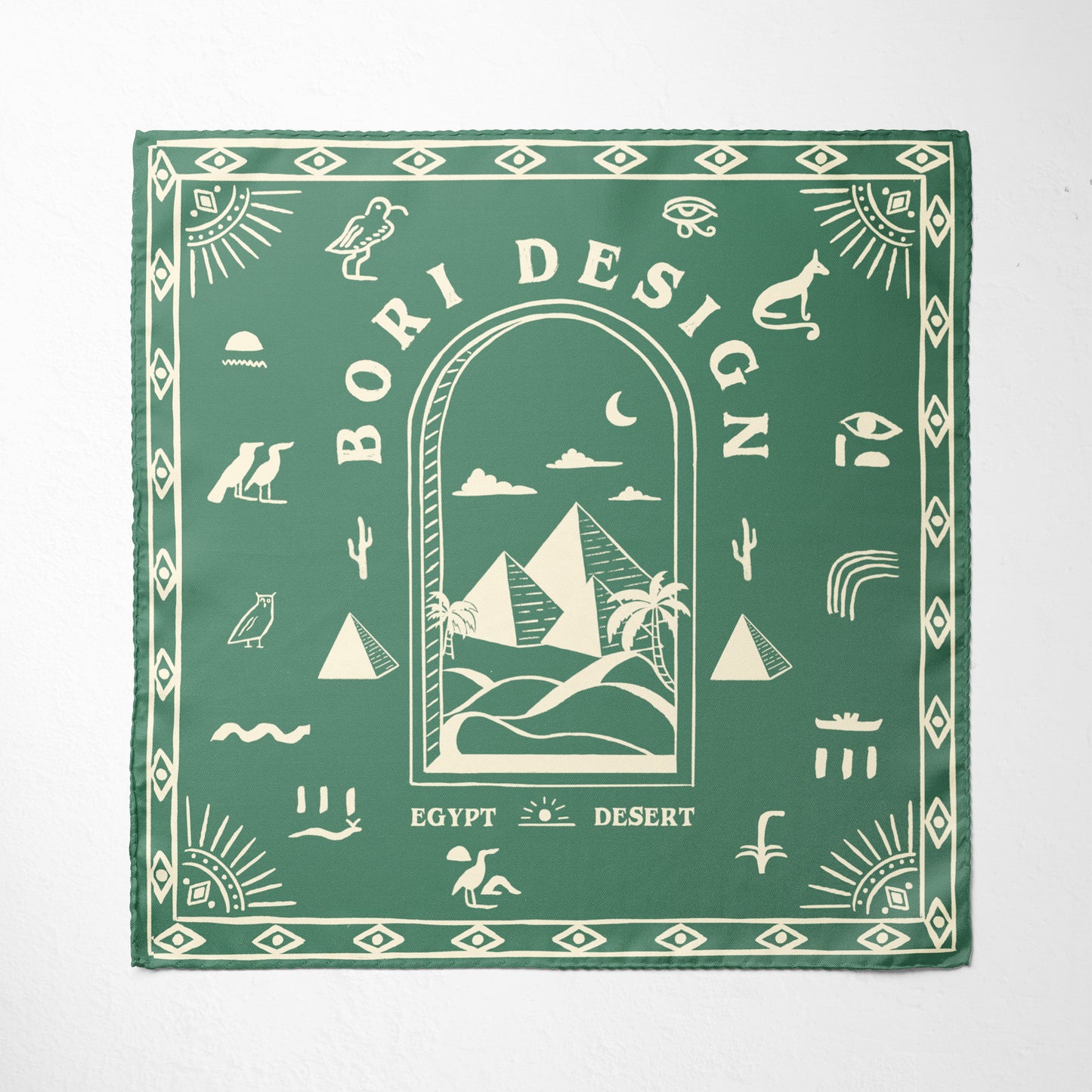Bori Vintage Bandana vol.9 - Green