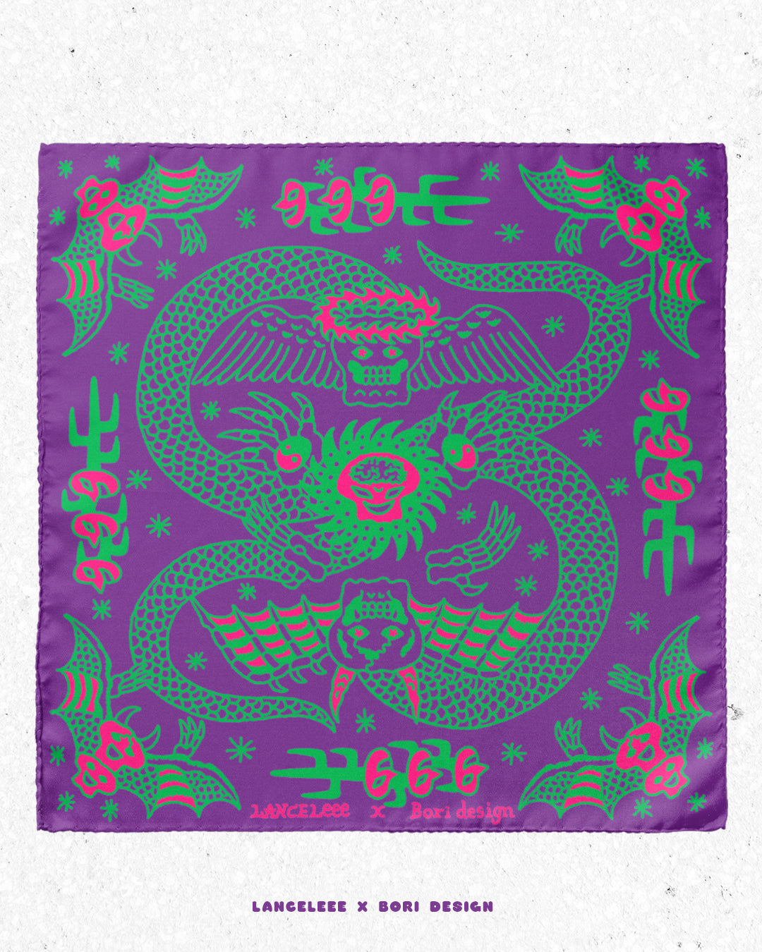 【 𝑩𝒐𝒓𝒊 𝑫𝒆𝒔𝒊𝒈𝒏 𝒙 𝑳𝒂𝒏𝒄𝒆𝒍𝒆𝒆𝒆 】 聯名方巾系列 - vol.1
