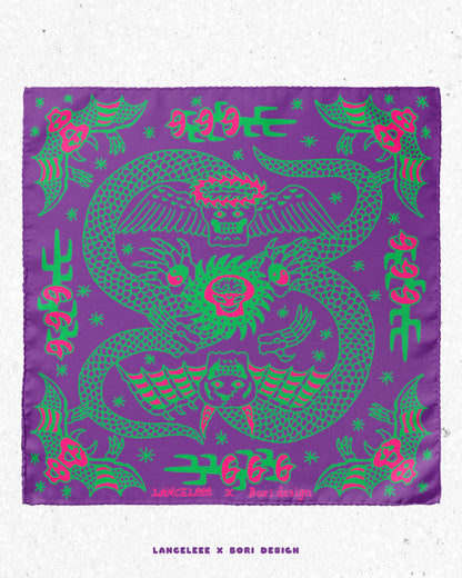 【 𝑩𝒐𝒓𝒊 𝑫𝒆𝒔𝒊𝒈𝒏 𝒙 𝑳𝒂𝒏𝒄𝒆𝒍𝒆𝒆𝒆 】 聯名方巾系列 - vol.1
