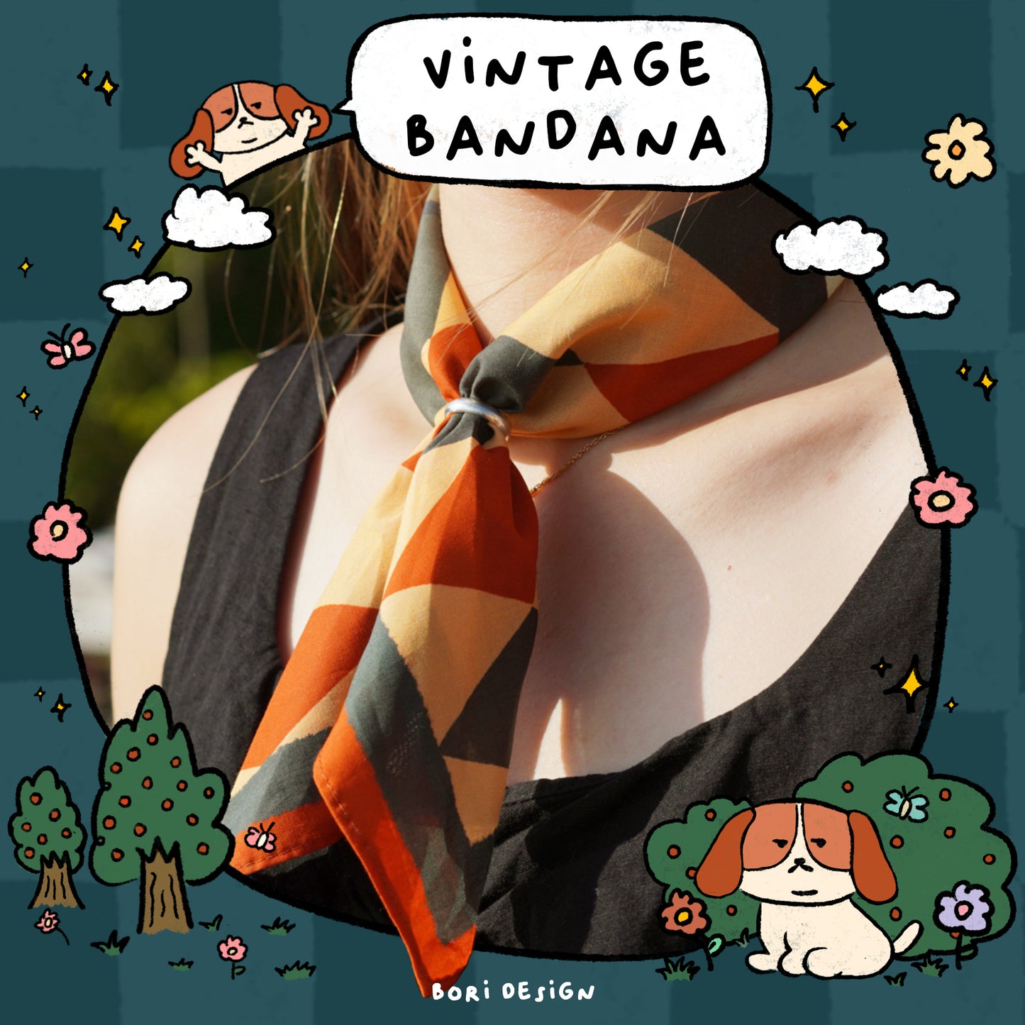 Bori Vintage Bandana vol.10.4